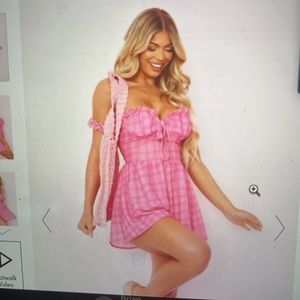 Pretty little thing pink romper